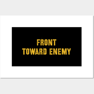 Military Front Toward Enemy Claymore Mine Posters and Art